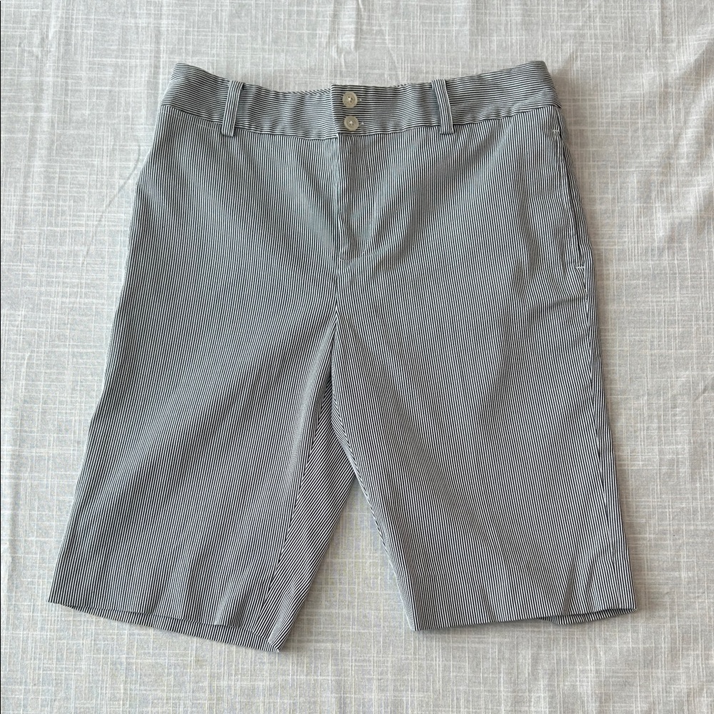 Ralph Lauren Gray Striped Women Shorts